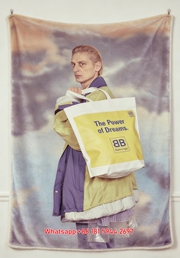 Balenciaga The Power of Dreams Flannel Throw Blanket for Wall Decor BA293